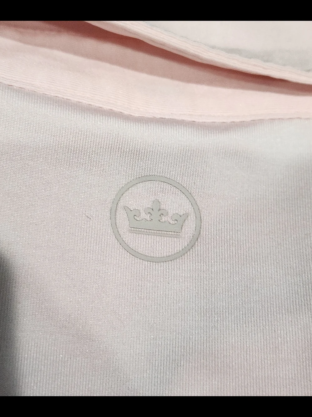 Peter Millar Pale Pink Short-Sleeve Polo